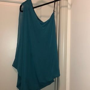 Bebe Aqua one shoulder top